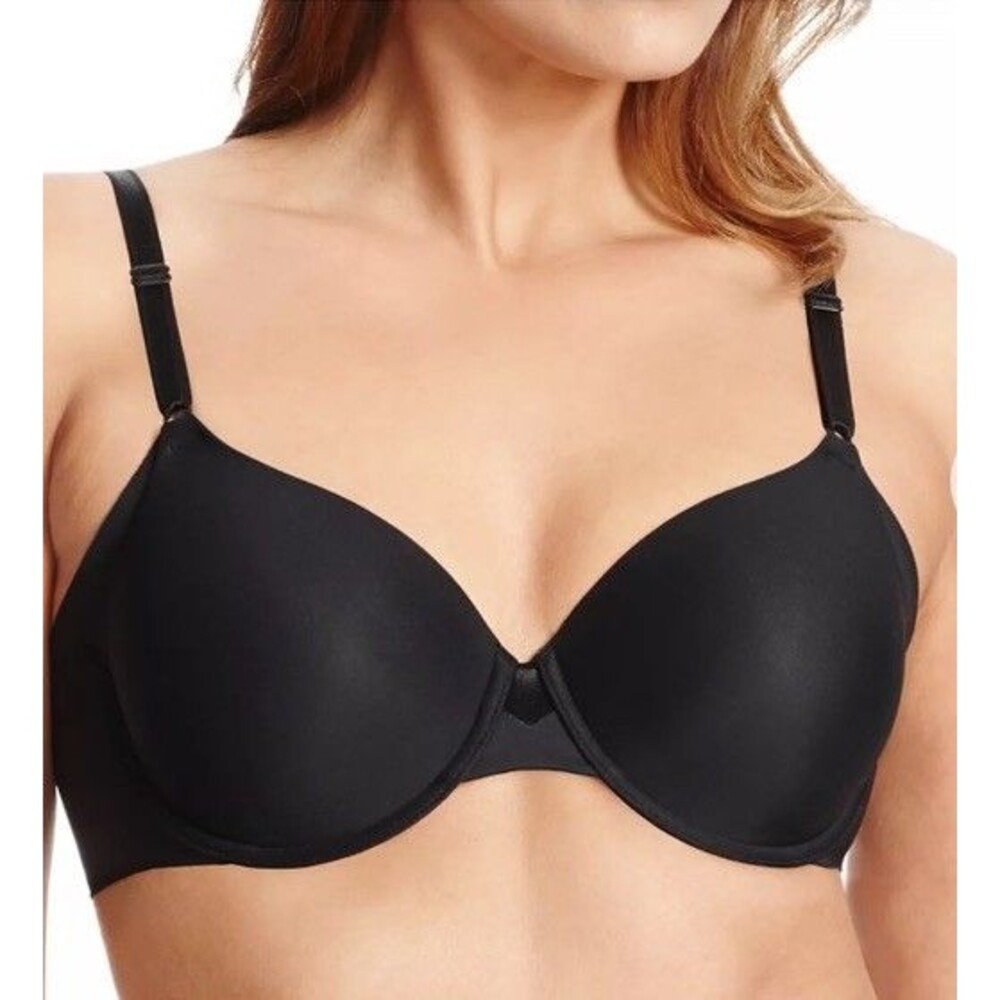 Olga Bra 44C Black No Side Effects Underwire Contour GB0561A